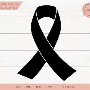 Awareness Ribbon SVG, Ribbon SVG, Awareness SVG, svg dxf png, Cut File für Cricut Cameo & andere elektronische Schneidemaschinen