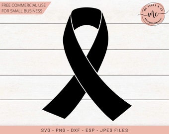 Awareness Ribbon svg, Ribbon SVG, Awareness SVG, svg dxf png, Cut File for Cricut Cameo & other electronic cutting machines