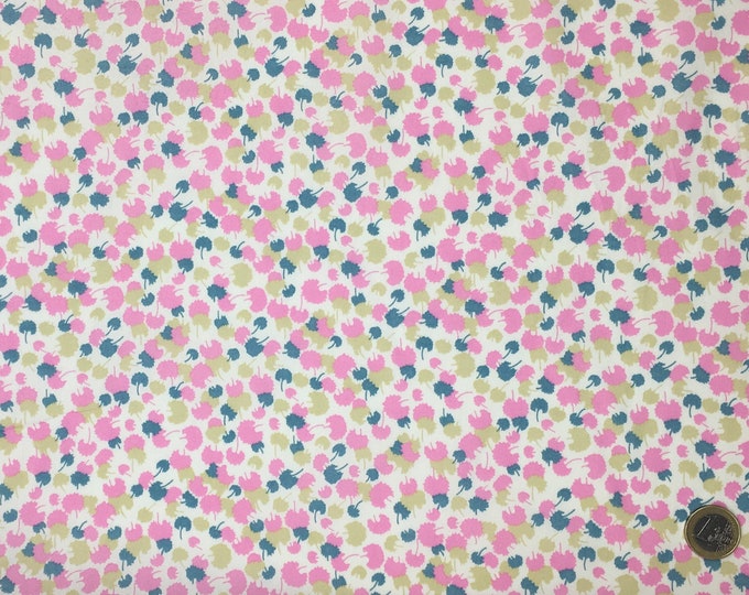 High quality cotton poplin, floral print