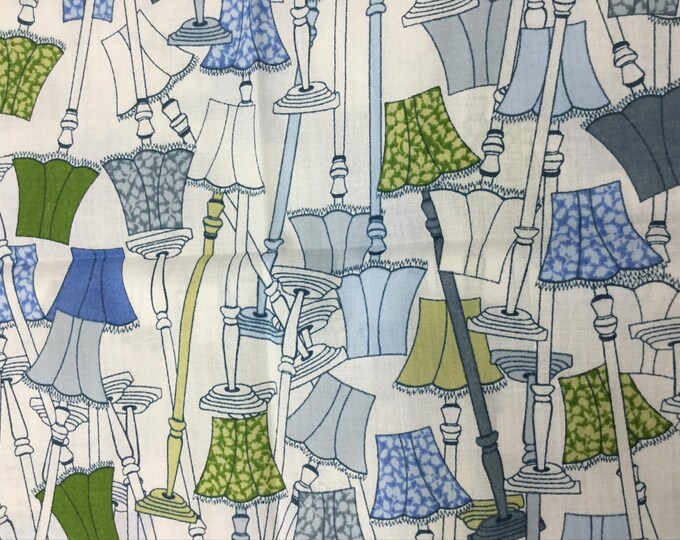 Tana lawn fabric from Liberty of London, Sherbet or Lamps