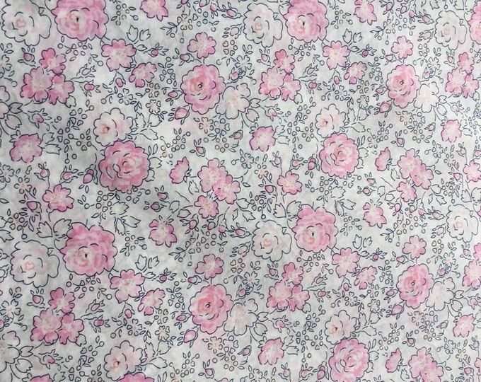 Tana lawn fabric from Liberty of London, exclusive Felicite Sakura