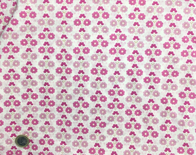 Tana lawn fabric from Liberty of London, exclusive Pink Cordelia