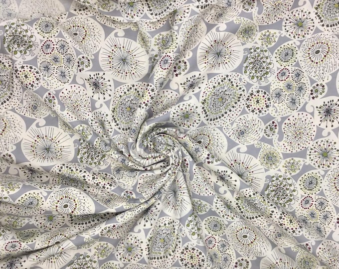 Tana lawn fabric from Liberty of London, Dandelion Seed