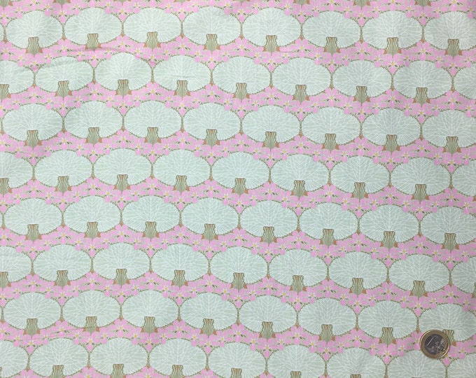 English Pima lawn cotton fabric, priced per 25cm. jugend style