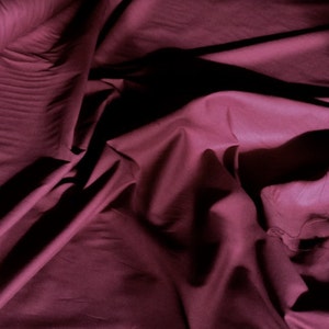 High quality cotton lawn dyed in Japan. Dark Bordeaux no44