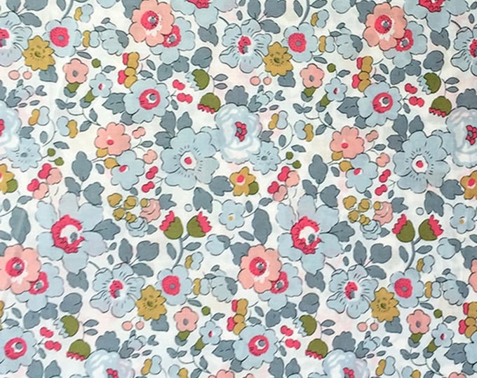 Tana lawn fabric from Liberty of London, Betsy Porcelaine