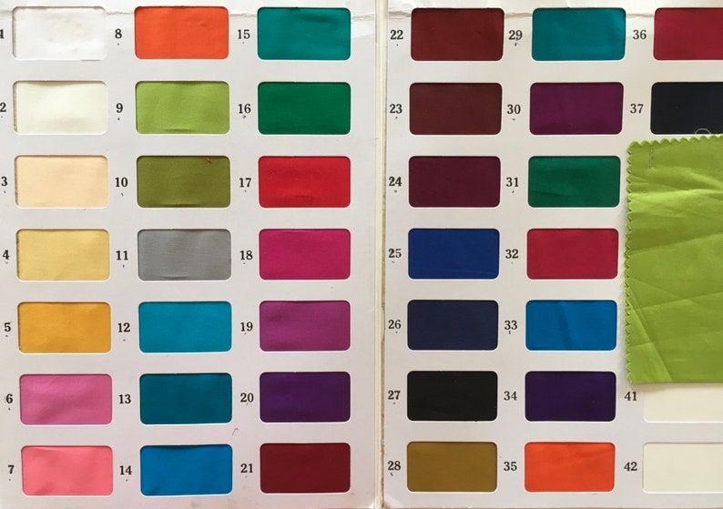 Coton satiné natté couleur bleu cobalt ou bleu roi no25 | Etsy