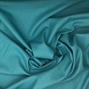Light cotton canvas, oekotex certified, aqua green nr31