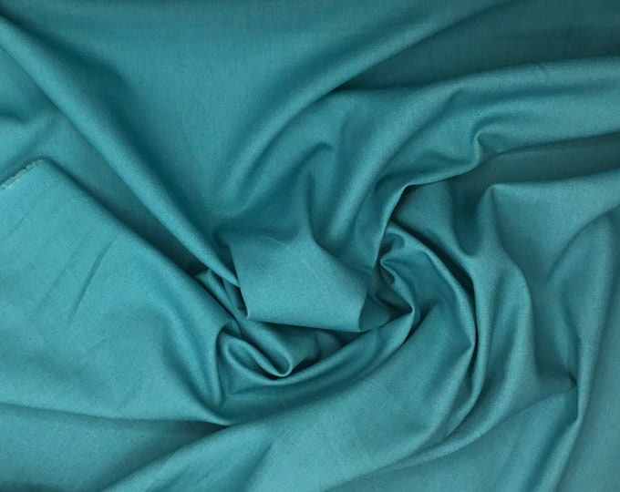 Light cotton canvas, oekotex certified, aqua green nr31