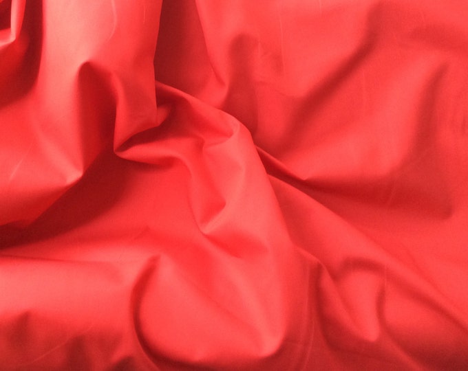 High quality cotton poplin dyed in Japan. red no13