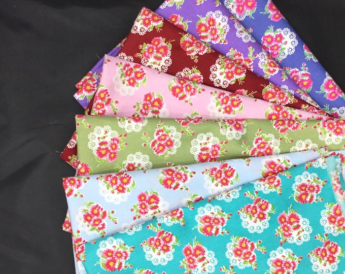 50% off: 7 FQ floral cotton poplin