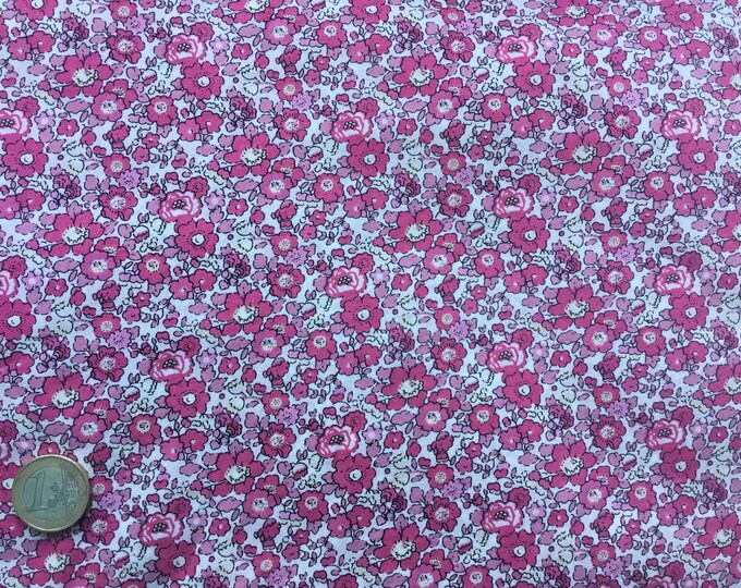 Tana lawn fabric from Liberty of London, exclusive Betsy Ann Pink dreams