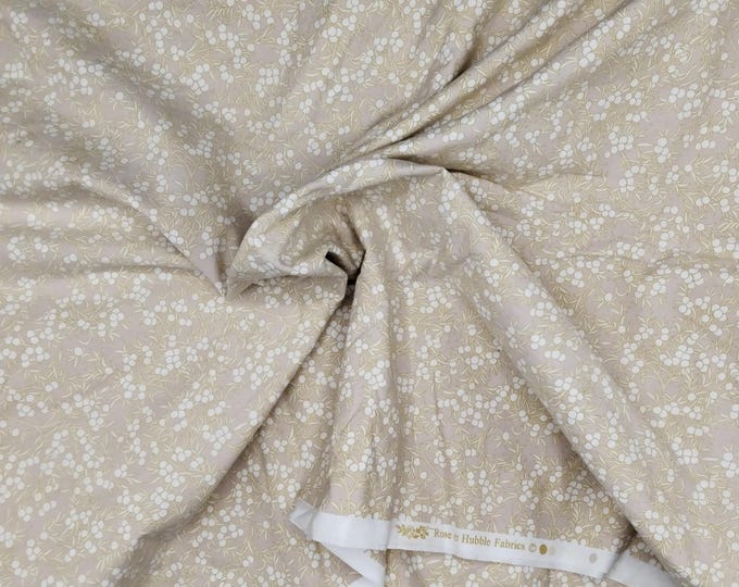 High quality cotton poplin dyed in Japan with Floral print