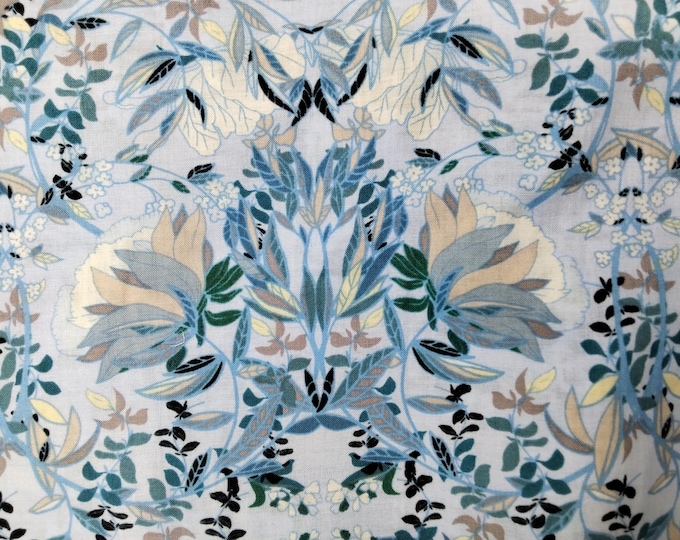 English Pima lawn cotton fabric Fabric Freedom Ice jugend print