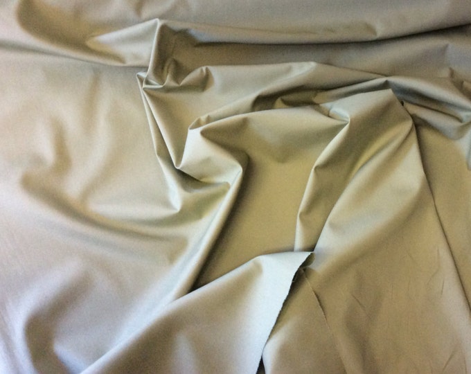 High quality cotton poplin dyed in Japan. Reed green no50