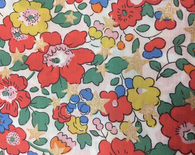 Tana lawn fabric from Liberty of London, Betsy Star B