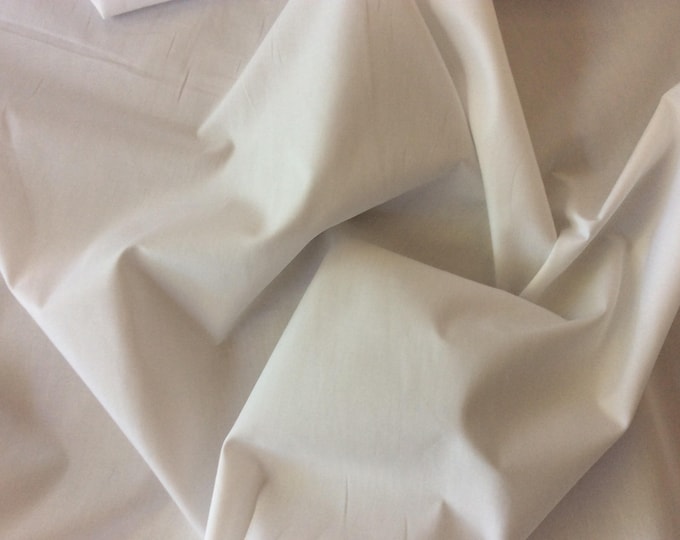 High quality cotton poplin, Ivory no2