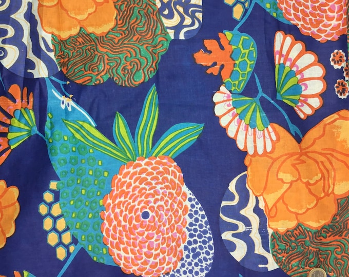 Indian block printed cotton muslin, hand made. Coral Jaipur