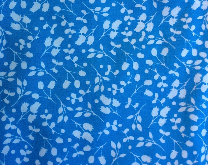 High quality cotton poplin printed in Japan, leaves nr8