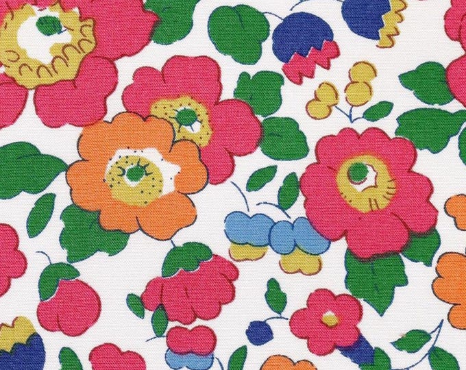 Tana lawn fabric from Liberty of London, Betsy azalea