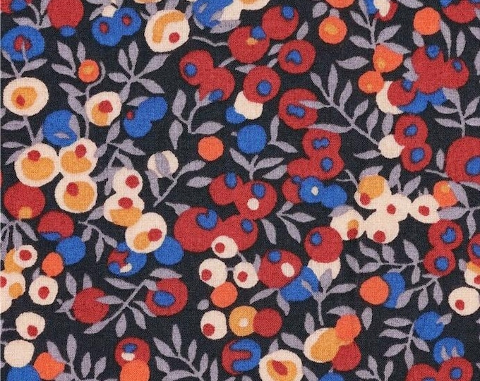 Tana lawn fabric from Liberty of London exclusive Wiltshire burnt