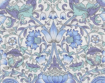 Tela de césped tana auténtica de Liberty of London, patrón Lodden