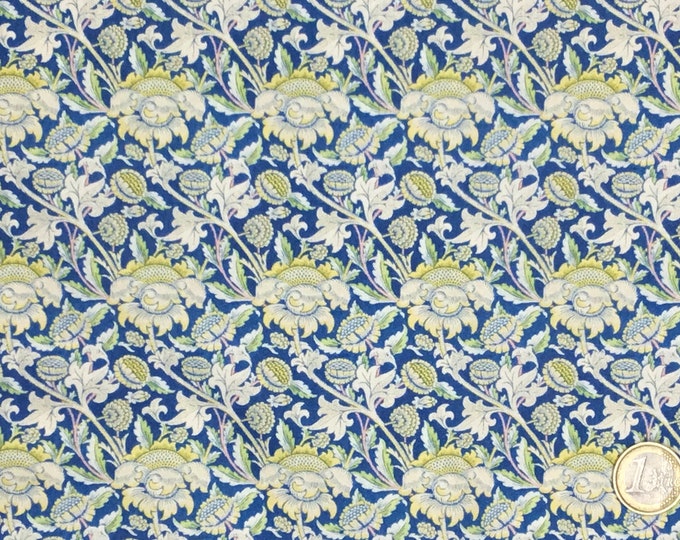 English William Morris cotton poplin, Art Nouveau