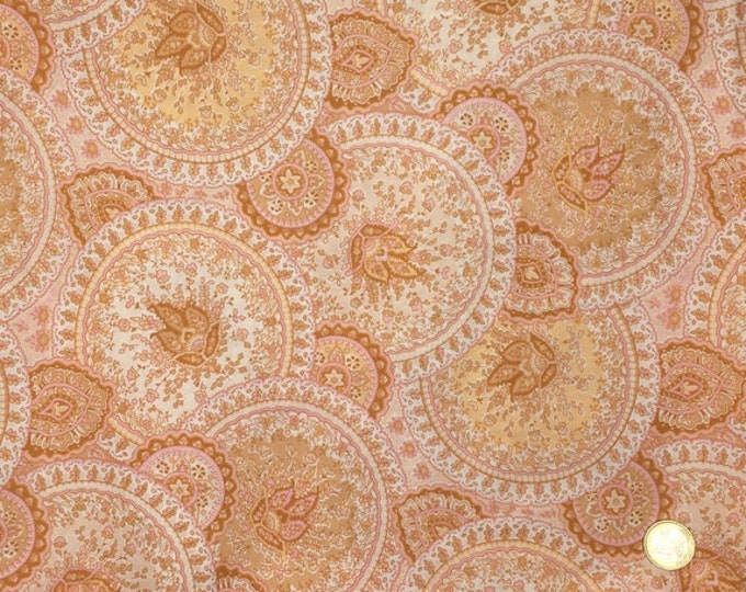 English Pima lawn cotton fabric. India bleached pink