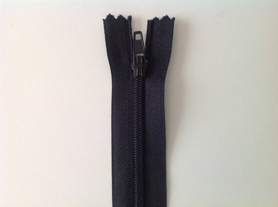 SET OF 6 6 INCH YKK NYLON ZIPPERS DARK GREY LIGHT BROWN BLACK