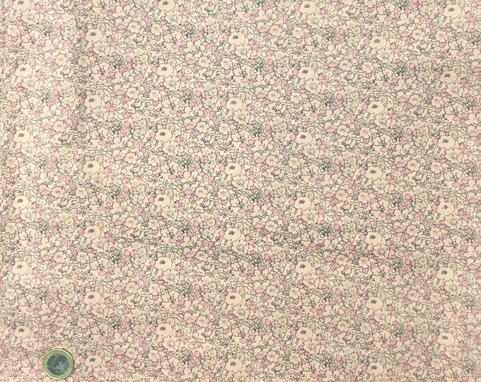 Tana lawn fabric from Liberty of London, exclusive Betsy Ann Soft pink