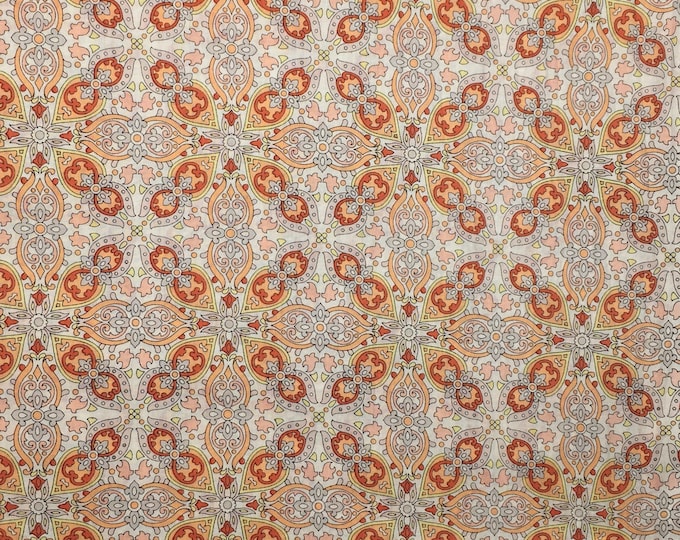 London lawn cotton fabric, Gold Hammam