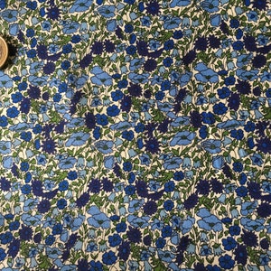 Tana lawn fabric from Liberty of London, petal and bud