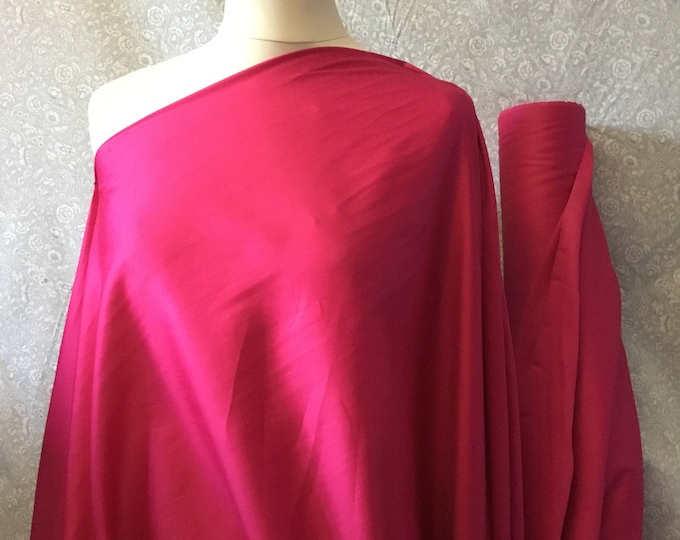 High quality cotton sateen hot pink nr128