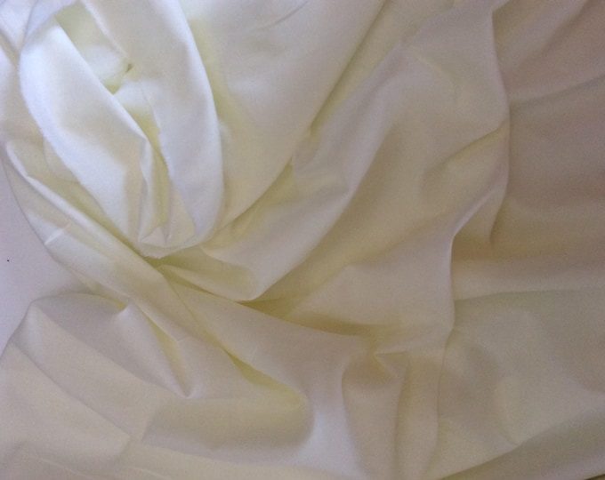 Plain cotton lawn fabric, Ivory no4