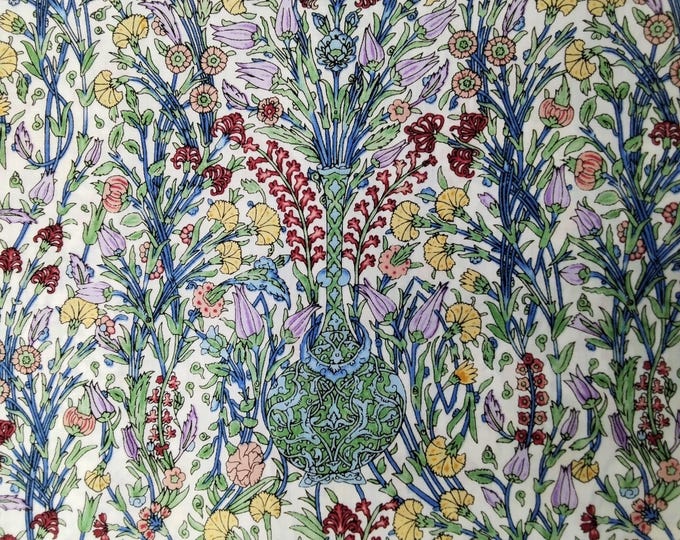 English Pima lawn cotton fabric Fabric Freedom floral field print