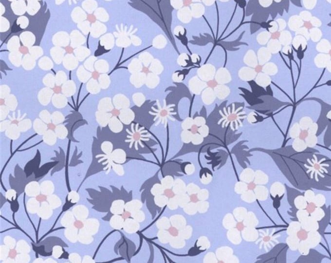Tana lawn fabric from Liberty of London, Mitsi Hyacinth blue