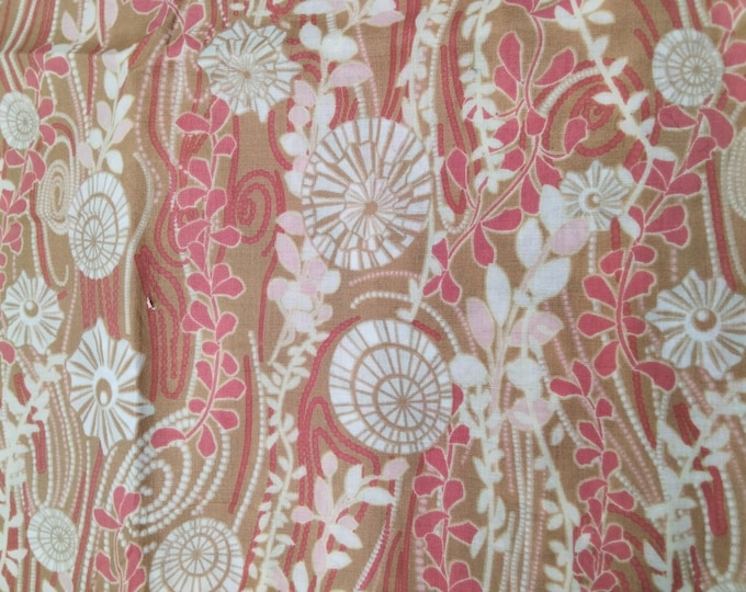 English Pima lawn cotton fabric Bleached seaweed