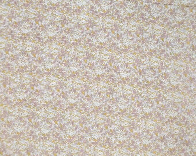 Tana lawn fabric from Liberty of London, bleached Poppy and Daisy