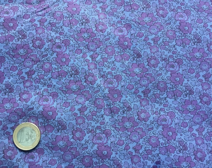 Tana lawn fabric from Liberty of London, exclusive Betsy Ann Midnight
