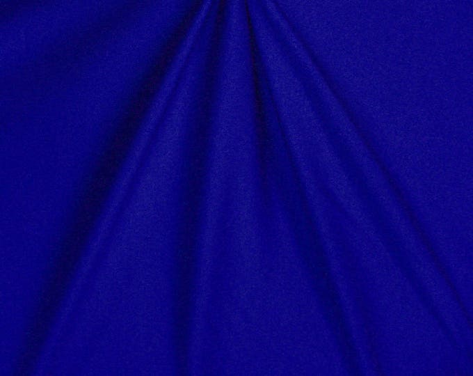 High quality cotton poplin dyed in Japan, royal blue nr34