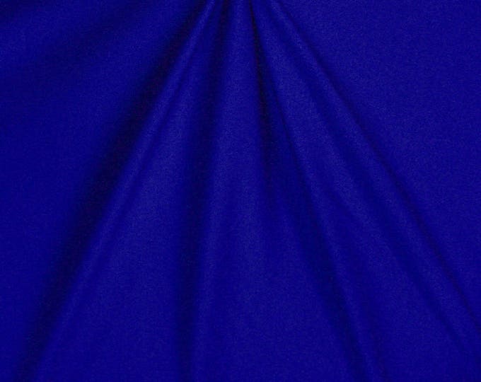 High quality cotton poplin dyed in Japan, royal blue nr34