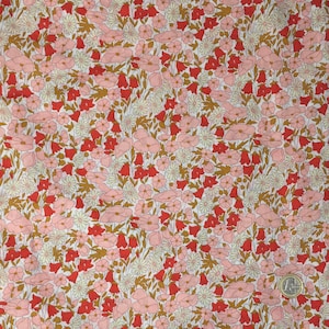 Tana lawn fabric from Liberty of London, Poppy and Daisy late summer