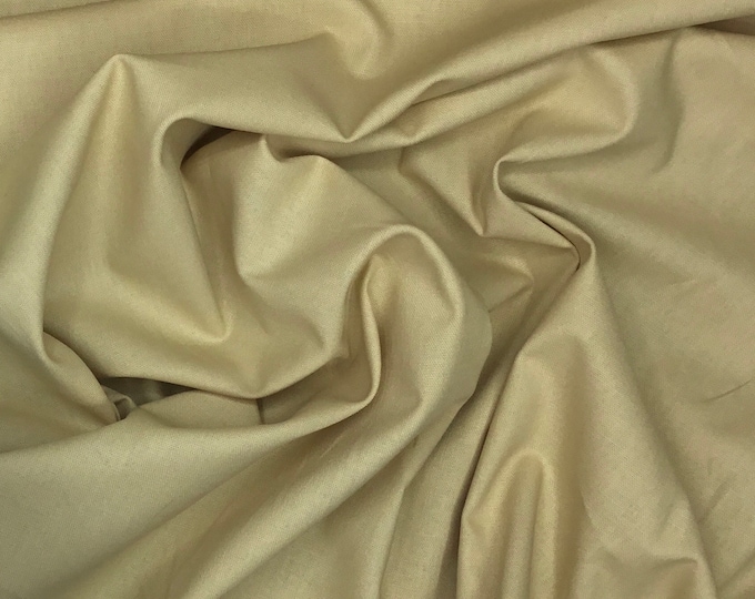Light cotton canvas, oekotex certified, dark beige or camel nr34