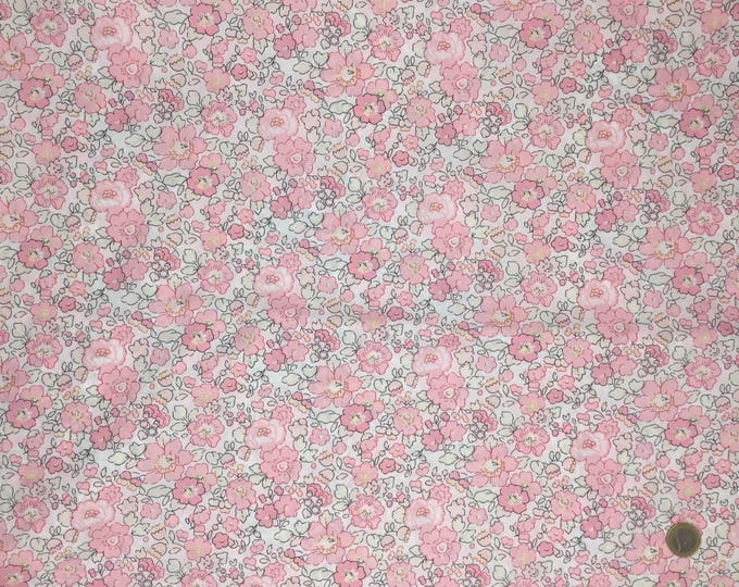 Tana lawn fabric from Liberty of London, Betsy bleached Mint