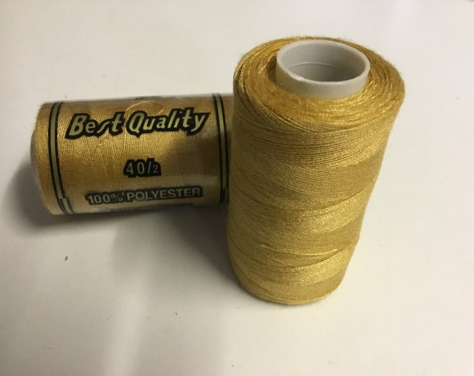 Sewing thread, 500m Mustard