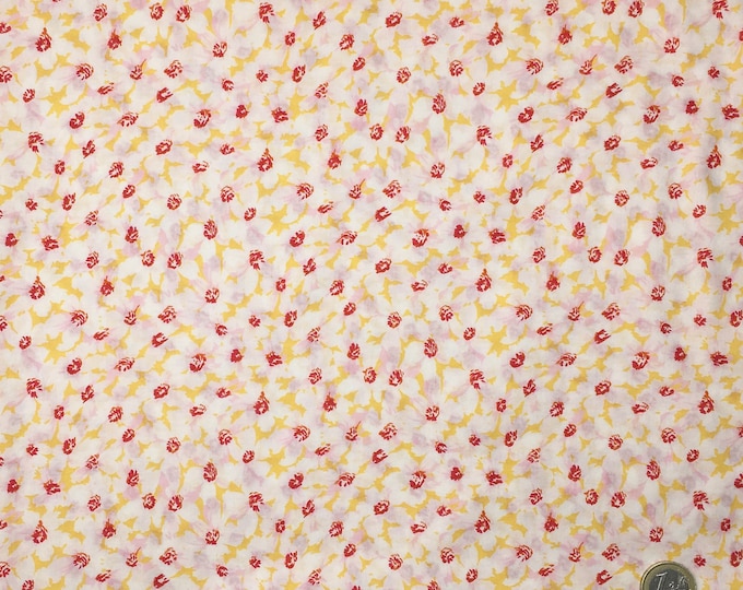 English Pima lawn cotton fabric, Spring