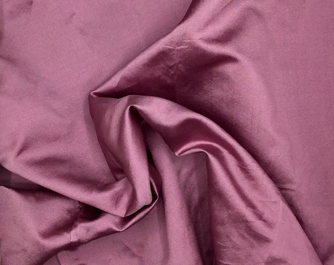 Faux silk fabric or artificial silk, lightweight, two tone lilac, sold per meter (39”)
