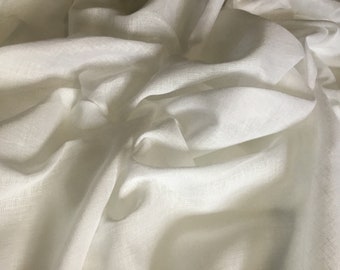 Plain white cotton muslin fabric