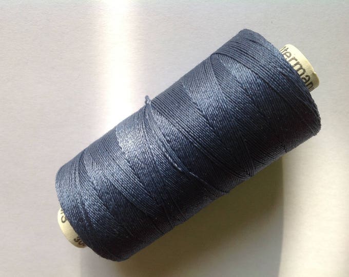 Extra strong Gutermann sewing thread, storm blue no435