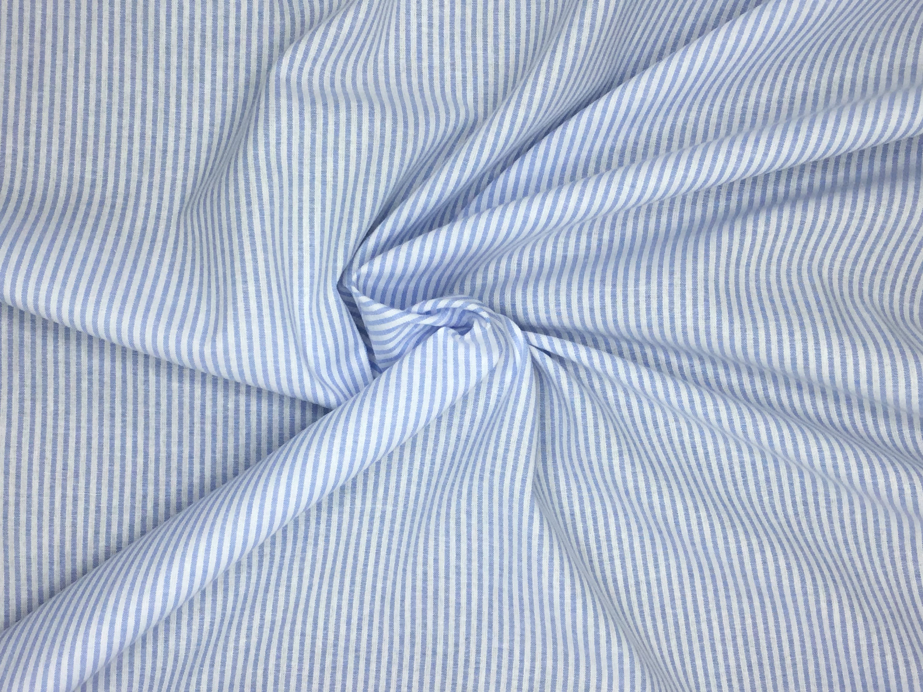 Blue Stripe Fabric -  Canada